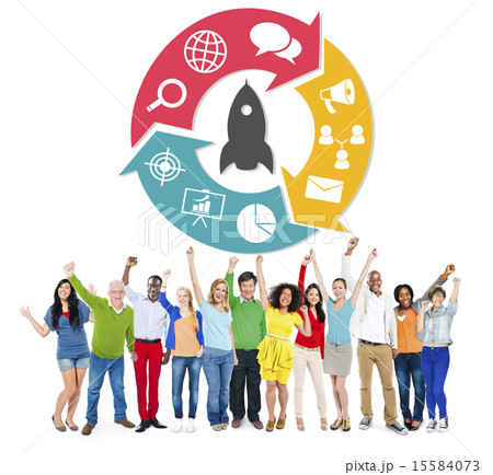 Innovation Start Up Success Growth Concept 15584073