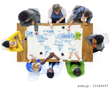 Global Business People Corporate Meeting Success Growth Concept Global Business People Corporate Meeting Success Growth Concept 15584447