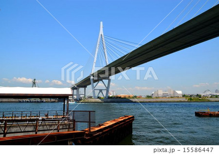 大阪　天保山大橋 15586447