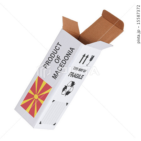 Concept of export - Product of Macedonia Concept of export - Product of Macedonia 15587372