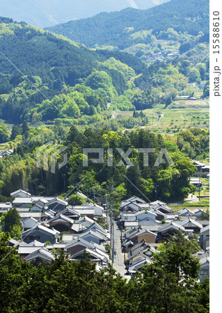 奈良県明日香村の風景 15588610