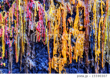 Candle tears pattern background. 15590307