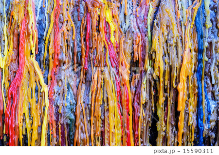 Candle tears pattern background. 15590311