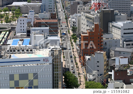 郡山駅ビルからの眺め 15591082