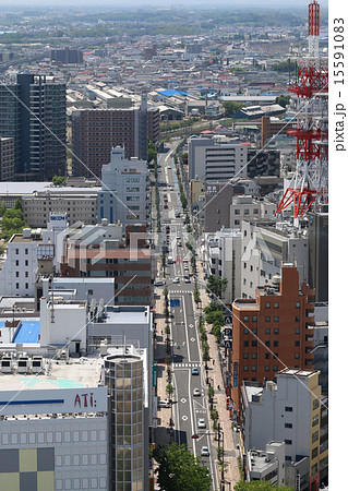 郡山駅ビルからの眺め 郡山駅ビルからの眺め 15591083