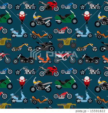 Motorcycles background, seamless Motorcycles background, seamless 15591822