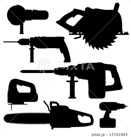 Building Tools Electricのイラスト素材