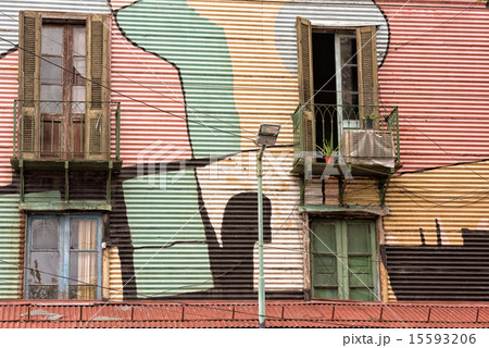 la boca painted house in Buenos Aires la boca painted house in Buenos Aires 15593206