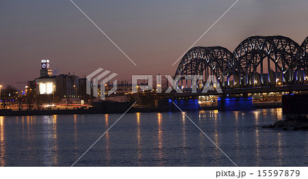 Riga Railway Bridge 15597879