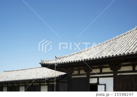 元興寺　秋景色 15598247