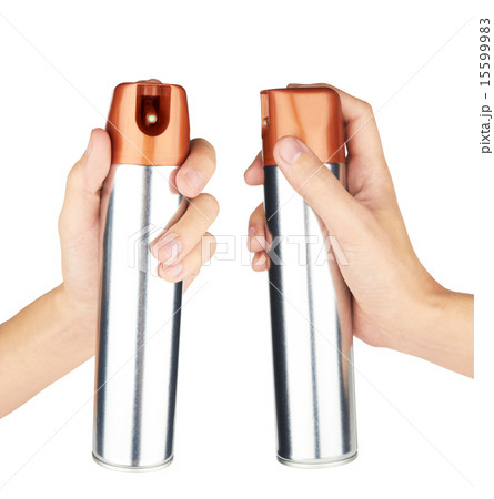 Hand with spray Hand with spray 15599983