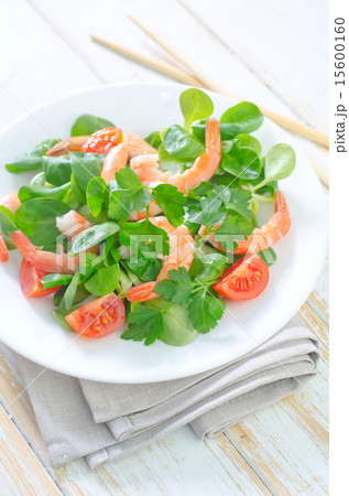 shrimps with salad shrimps with salad 15600160