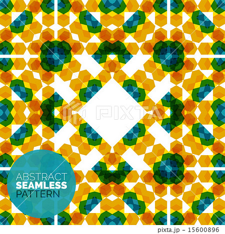 Vector colorful seamless geometric pattern. Modern stylish abstract texture 15600896