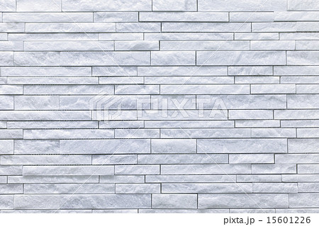 白いレンガ壁の写真素材