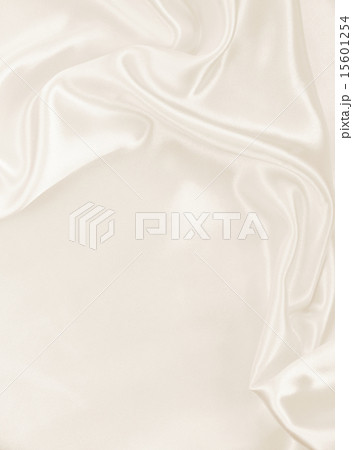 Smooth elegant golden silk or satin as background. 15601254