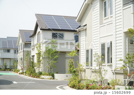 新興住宅の太陽光発電 新興住宅の太陽光発電 15602699