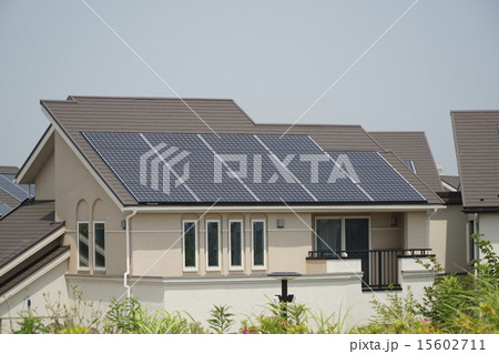 新興住宅の太陽光発電 新興住宅の太陽光発電 15602711