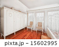 Worterobe in elegant bedroom 15602995