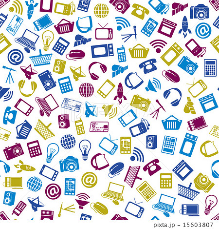 modern technology seamless pattern 15603807