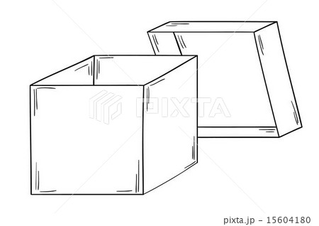 open paper box open paper box 15604180
