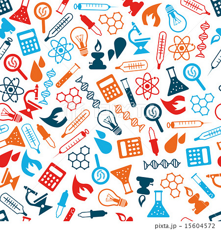 laboratory seamless pattern 15604572