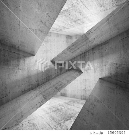 Abstract concrete construction background 3d Abstract concrete construction background 3d 15605395
