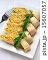Rolls of lavash with onions, carrots and cheese 15607057