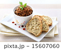 Liver pate with paprika with slices of bread 15607060