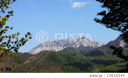 伯耆富士　大山　初夏の南壁 15610345