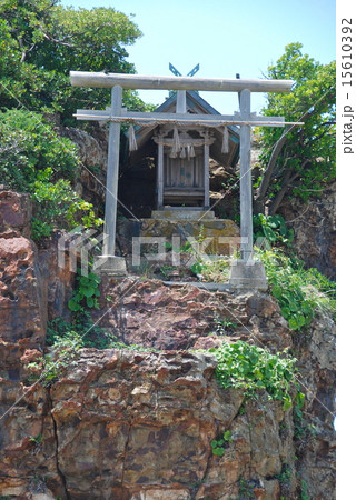 弁天島（稲佐の浜／島根県出雲市大社町） 15610392