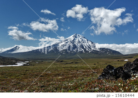 Bolshaya Udina Volcano on Kamchatka Peninsula Bolshaya Udina Volcano on Kamchatka Peninsula 15610444