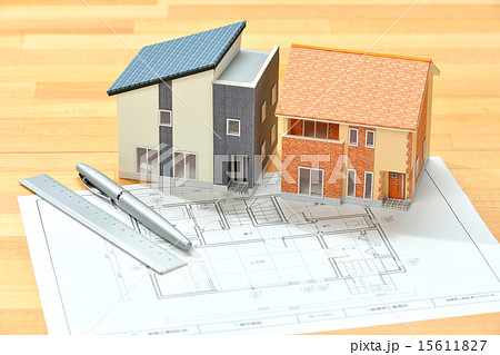 建築模型、住宅模型、住宅ローンのイメージ 15611827