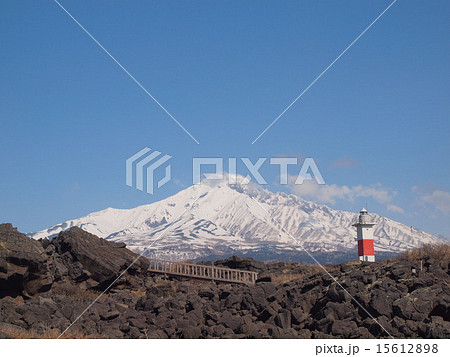 沓形岬からの利尻富士 15612898