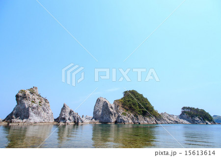 岩手県　三陸復興国立公園　浄土ヶ浜 15613614