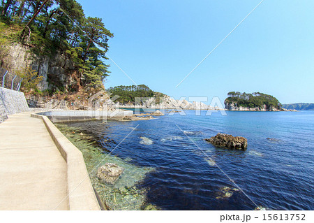 岩手県　三陸復興国立公園　浄土ヶ浜 15613752