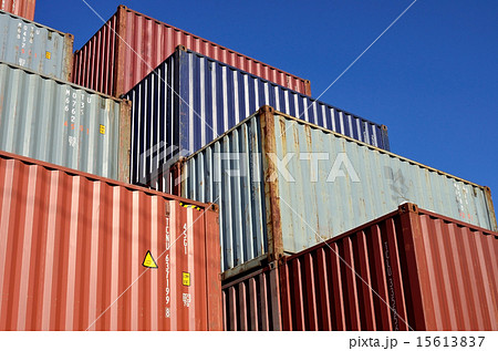 コンテナヤード:大井ふ頭 コンテナヤード:大井ふ頭 15613837