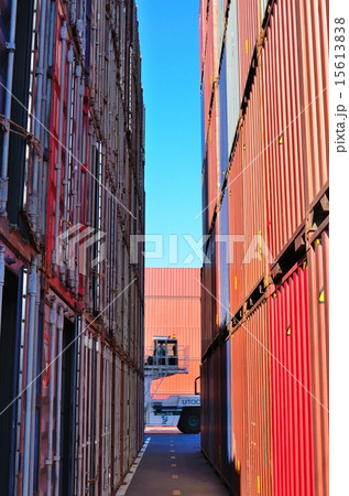 コンテナヤード：大井ふ頭 15613838