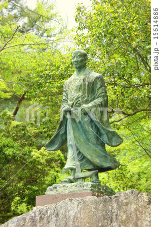 京都嵐山 角倉了以像 京都嵐山 角倉了以像 15614886