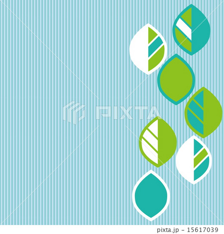 葉　ストライプ 15617039