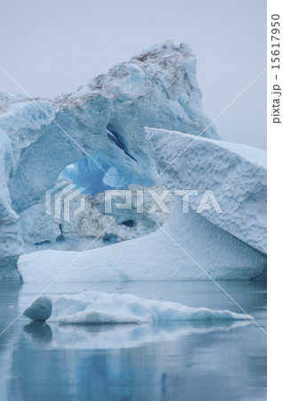 Blue Icebergs in Greenland 15617950