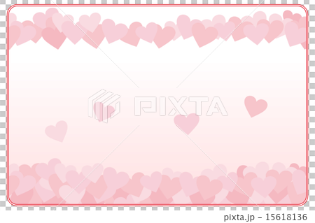 The set of hearts (diluted) board _ red and white frame The set of hearts (diluted) board _ red and white frame 15618136