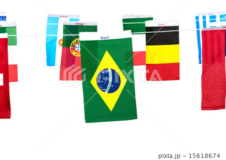 Flags for soccer championship 2014 15618674
