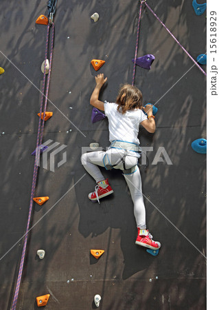 Climbing the wall 15618929