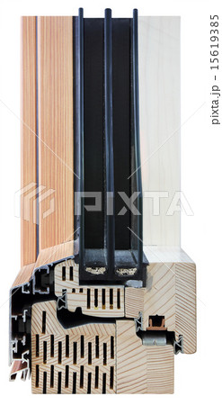 Cross section of window Cross section of window 15619385