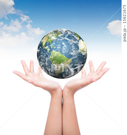 Hands with earth Hands with earth 15621675