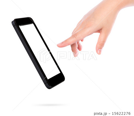 Hand and mobile smart phone 15622276