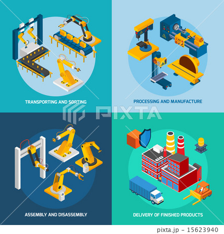 Isometric Robot Machinery Isometric Robot Machinery 15623940