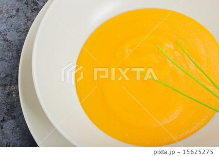 Delicious pumpkin cream soup Delicious pumpkin cream soup 15625275