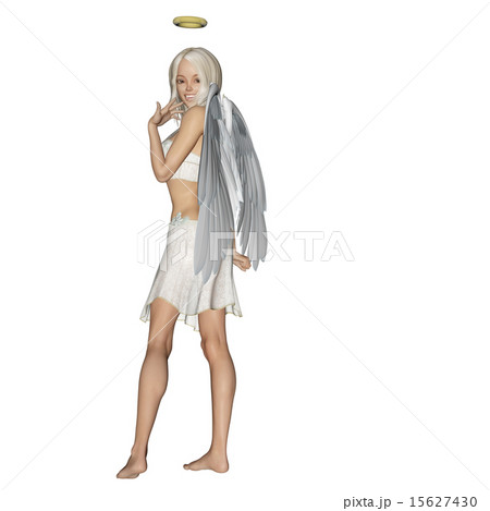 かわいい天使　perming 3DCG イラスト素材 15627430