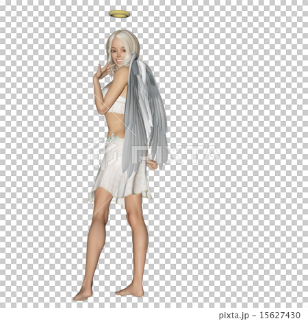 かわいい天使　perming 3DCG イラスト素材 15627430